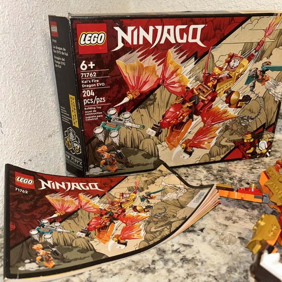 Lego Ninjago‎ Kai's Fire Dragon EVO Toy 71762 - Dragon only B3 - Picture 4 of 4